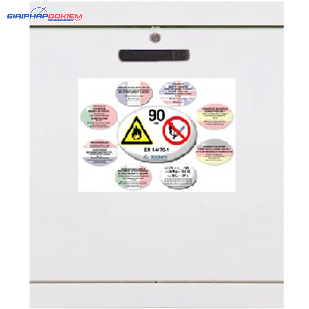Tủ an toàn chống cháy 1 cửa Ecosafe 761T 4 Tủ an toàn chống cháy 1 cửa Ecosafe 761T - Ảnh 2