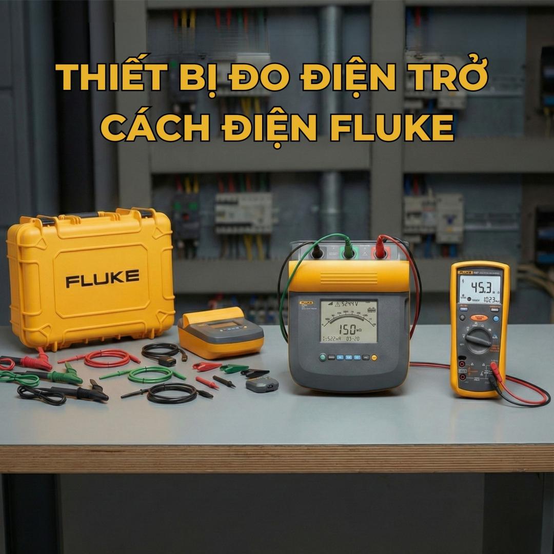Thiết bị đo điện trở cách điện Fluke
