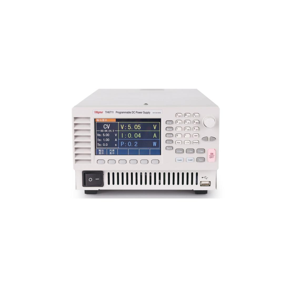 Máy cấp nguồn DC lập trình Tonghui TH6711 6 Máy cấp nguồn DC lập trình Tonghui TH6711 - Ảnh 3
