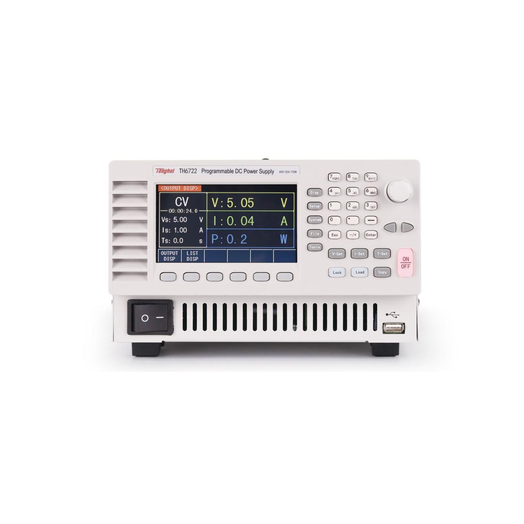 Máy cấp nguồn DC lập trình Tonghui TH6722 4 Máy cấp nguồn DC lập trình Tonghui TH6722
