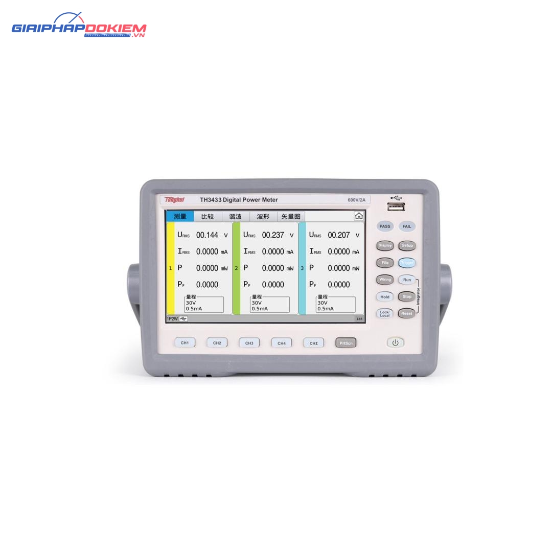 Máy đo công suất Tonghui TH3433 4 Máy đo công suất Tonghui TH3433