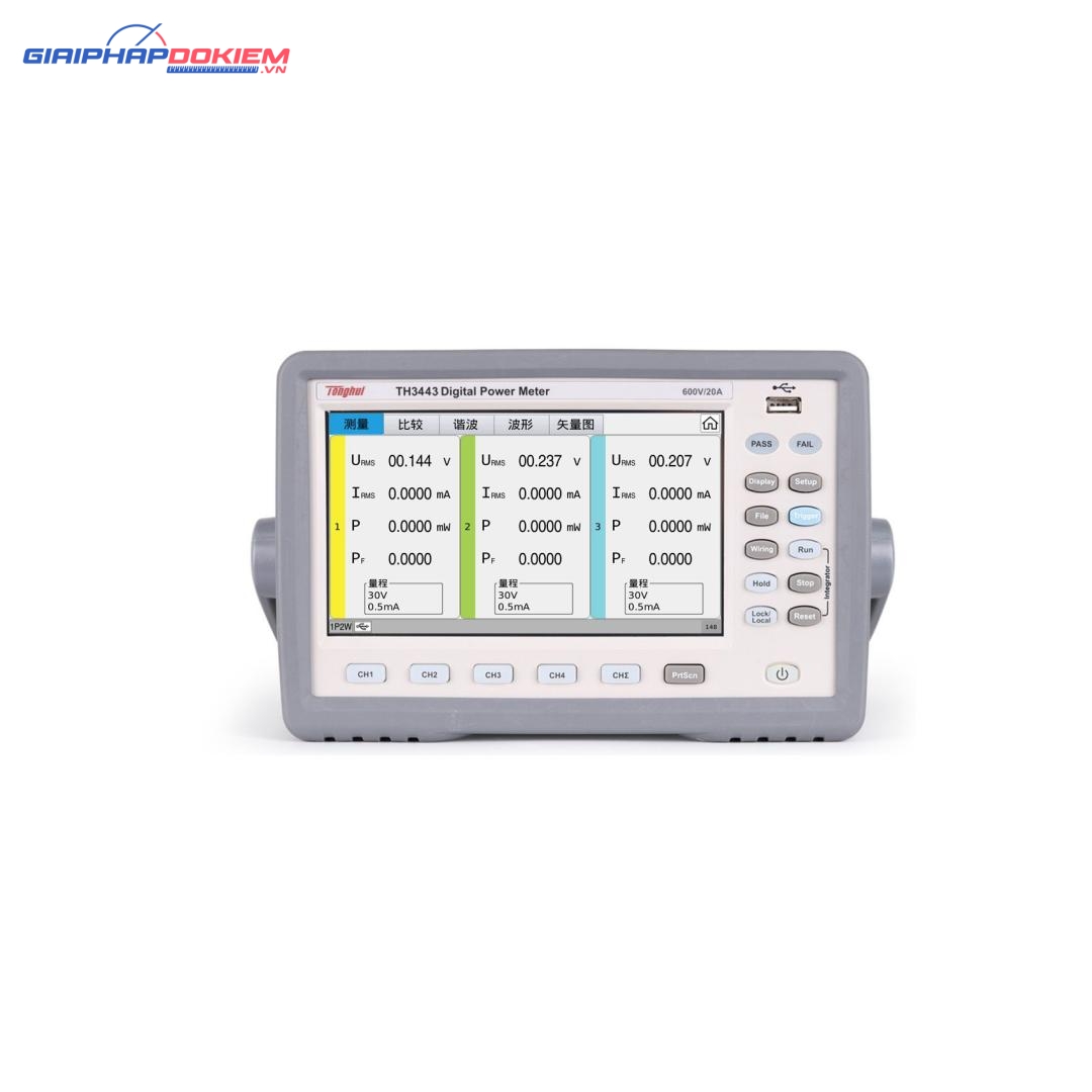 Máy đo công suất Tonghui TH3443 4 Máy đo công suất Tonghui TH3443