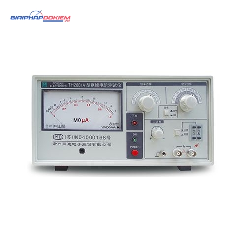 Máy đo điện trở cách điện Analog Tonghui TH2681A 3 Máy đo điện trở cách điện Analog Tonghui TH2681A
