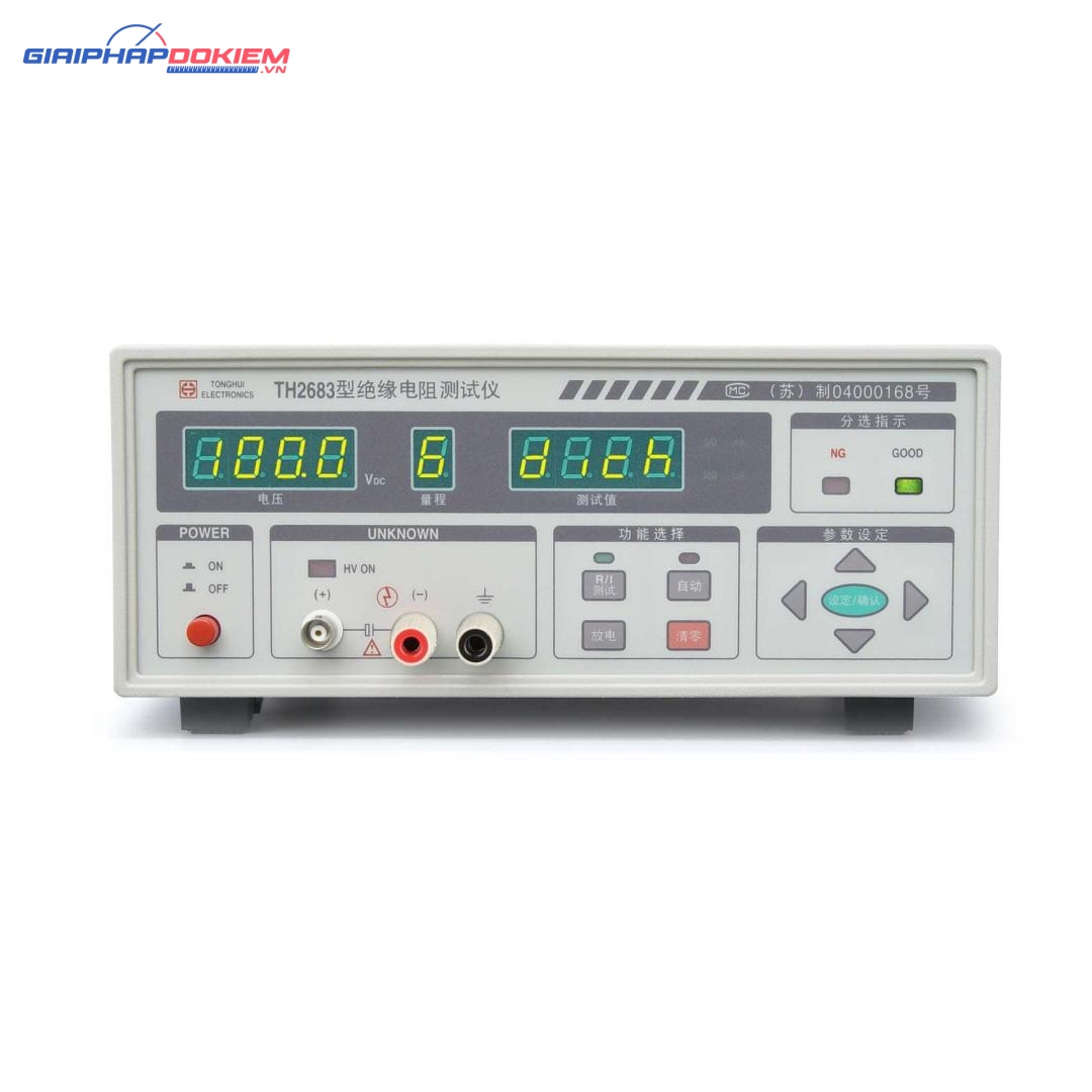 Máy đo điện trở cách điện Tonghui TH2683 (EOL) 4 Máy đo điện trở cách điện Tonghui TH2683 (EOL)