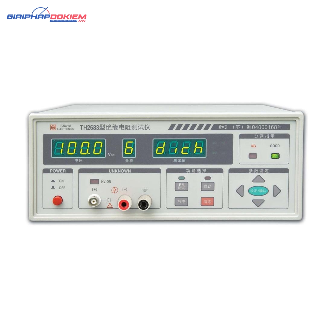Máy đo điện trở cách điện Tonghui TH2683 (EOL) 5 Máy đo điện trở cách điện Tonghui TH2683 (EOL) - Ảnh 2