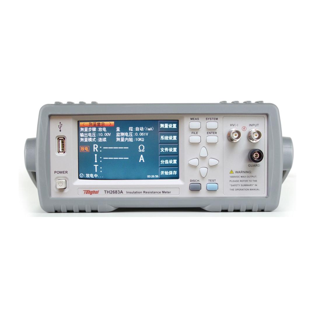 Máy đo điện trở cách điện TongHui TH2683A 10TΩ 3 Máy đo điện trở cách điện TongHui TH2683A 10TΩ