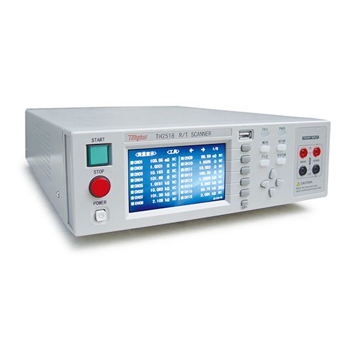 Máy đo điện trở DC và quét nhiệt độ TongHui TH2518 3 Máy đo điện trở DC và quét nhiệt độ TongHui TH2518