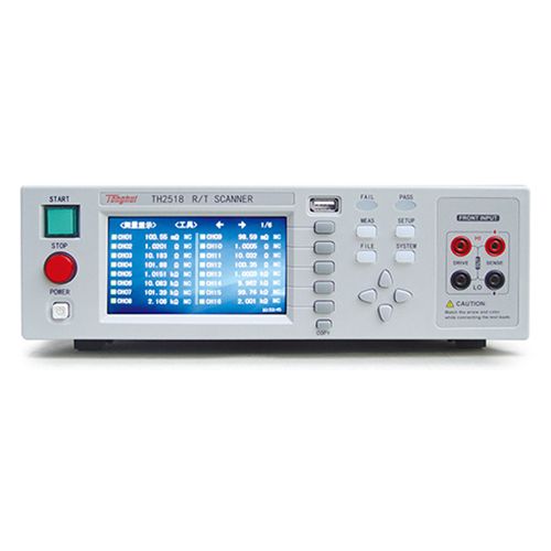 Máy đo điện trở DC và quét nhiệt độ TongHui TH2518 4 Máy đo điện trở DC và quét nhiệt độ TongHui TH2518 - Ảnh 2