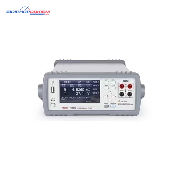 Máy đo điện trở tiếp xúc Micro-Ohm TongHui TH2515 4 Máy đo điện trở tiếp xúc Micro-Ohm TongHui TH2515