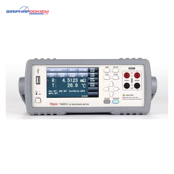 Máy đo điện trở tiếp xúc Micro-Ohm TongHui TH2515 5 Máy đo điện trở tiếp xúc Micro-Ohm TongHui TH2515 - Ảnh 2