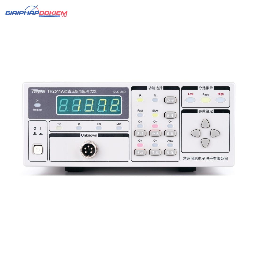 Máy đo điện trở tiếp xúc TongHui TH2511A 4 Máy đo điện trở tiếp xúc TongHui TH2511A