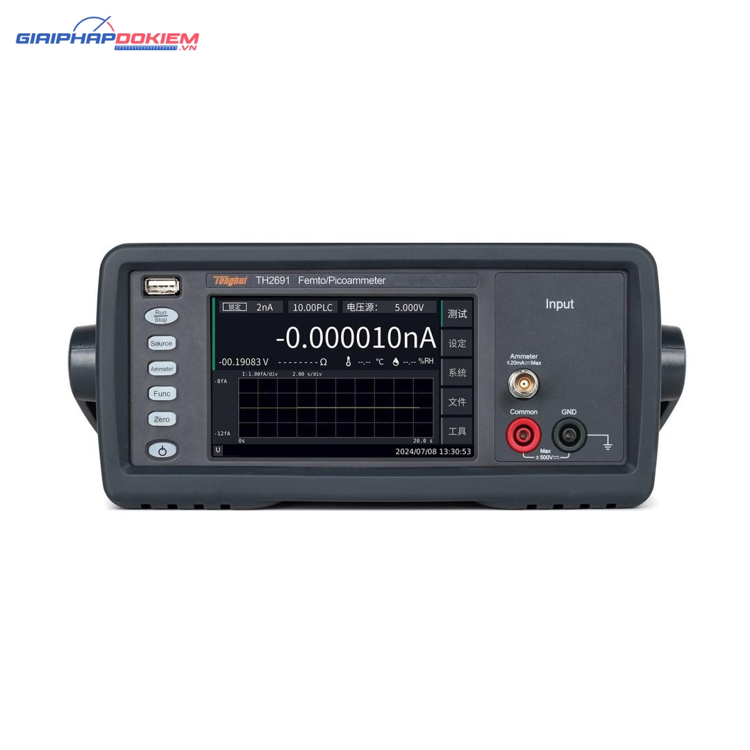 Máy đo điện trở Tonghui TH2691 4 Máy đo điện trở Tonghui TH2691