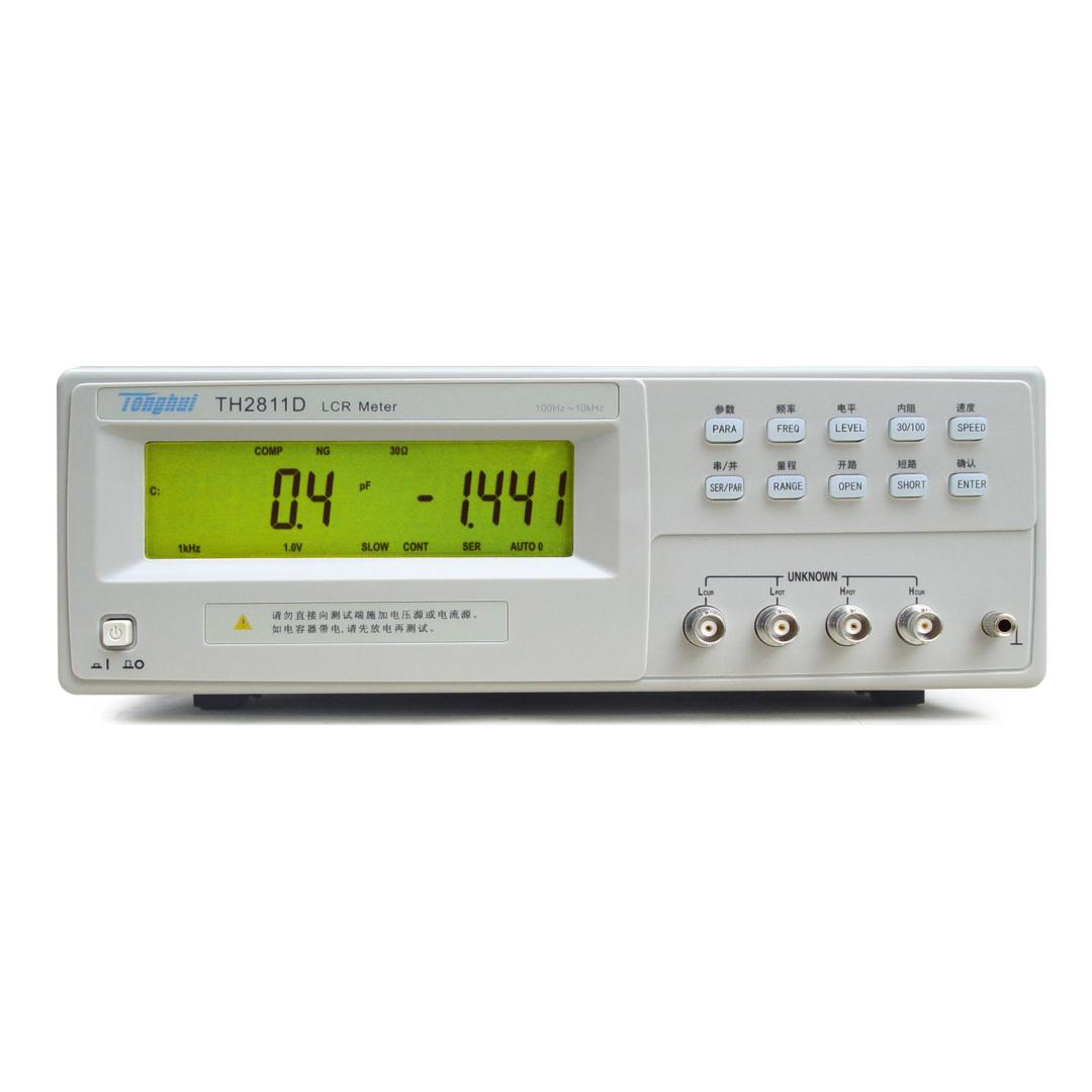 Máy đo LCR để bàn TongHui TH2811D 10kHz 3 Máy đo LCR để bàn TongHui TH2811D 10kHz