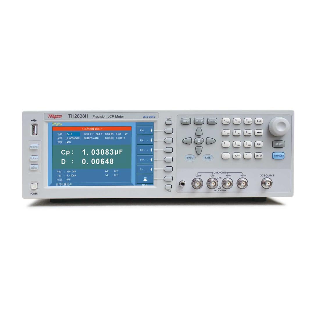 Máy đo LCR để bàn Tonghui TH2838H 4 Máy đo LCR để bàn Tonghui TH2838H