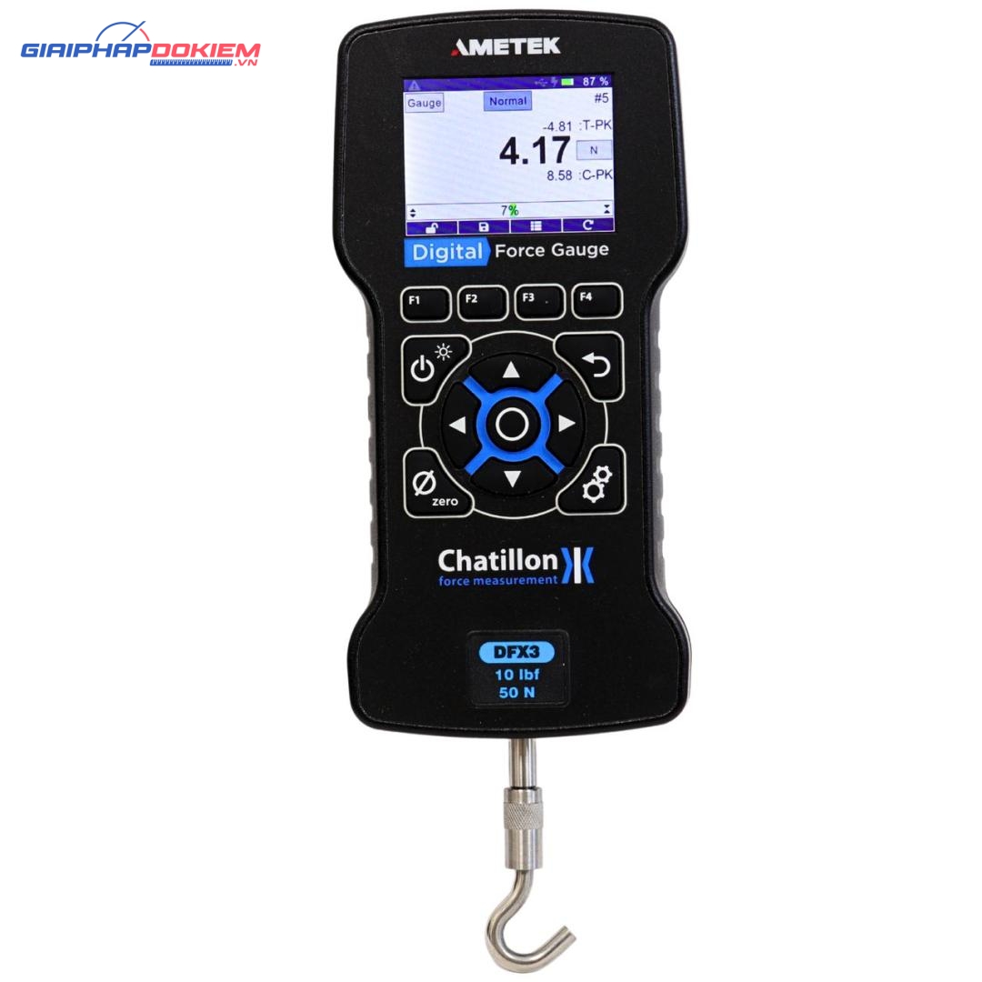 Máy đo lực kéo căng Ametek DFX3-100 / DFX3-100-NIST 3 Máy đo lực kéo căng Ametek DFX3-100 / DFX3-100-NIST