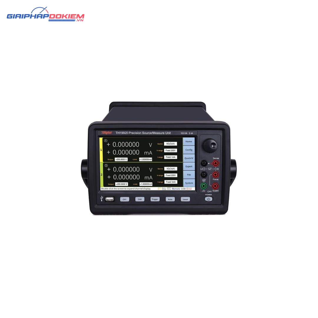 Máy đo nguồn SMU Tonghui TH1992B 1μV/100fA 5 Máy đo nguồn SMU Tonghui TH1992B 1μV/100fA - Ảnh 2
