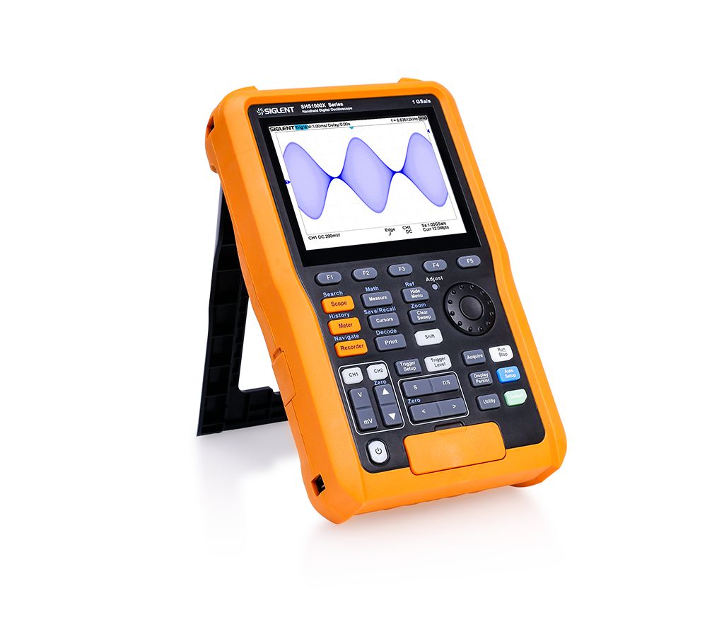 Máy hiện sóng cầm tay Siglent SHS1102X 100Mhz 2 kênh 5 Máy hiện sóng cầm tay Siglent SHS1102X
