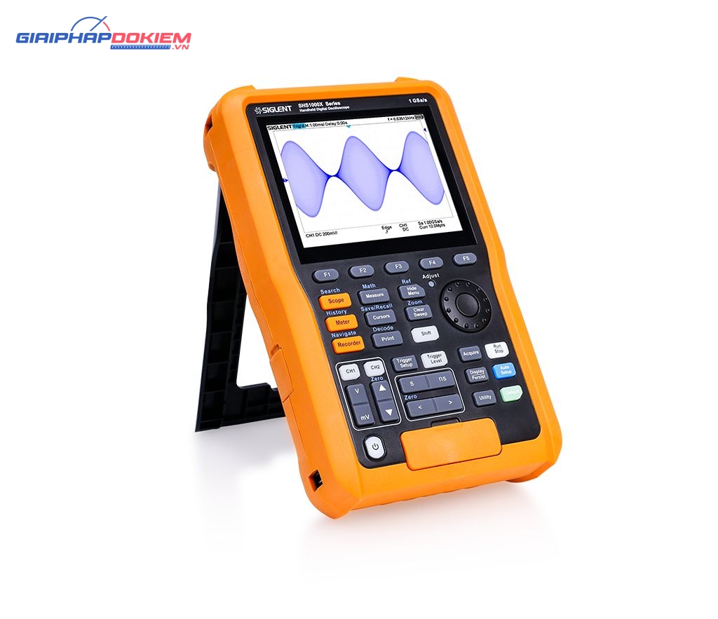 Máy hiện sóng cầm tay Siglent SHS1202X 200Mhz 2 kênh 4 Máy hiện sóng cầm tay Siglent SHS1202X