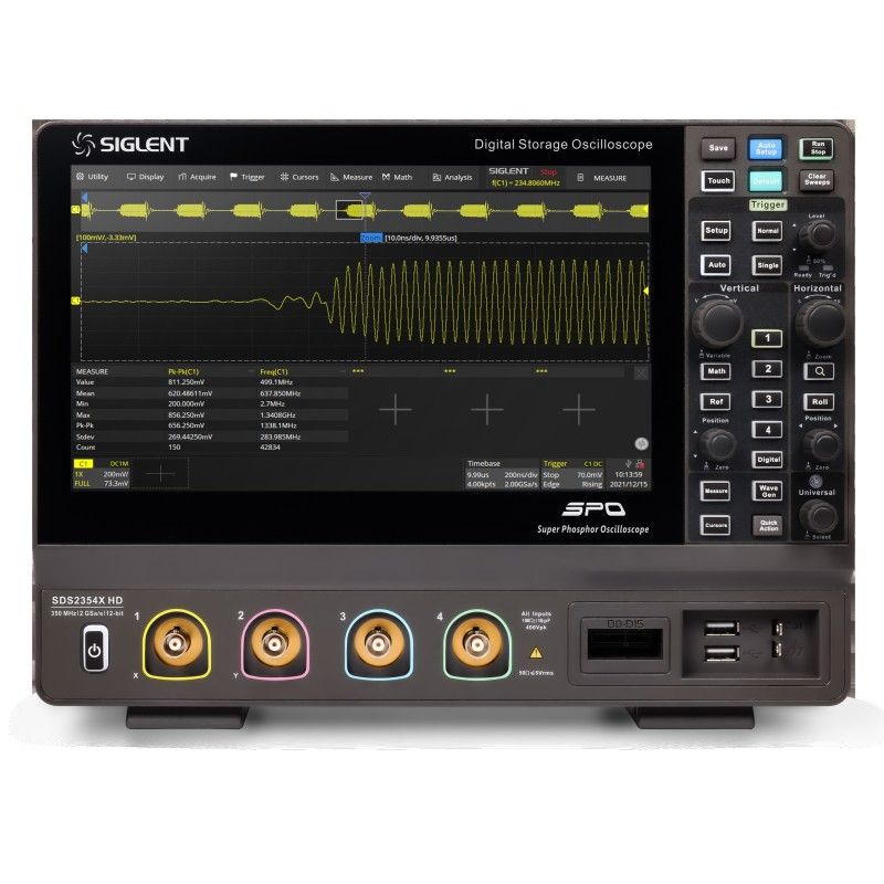 Máy hiện sóng số Siglent SDS2354X HD 11 Máy hiện sóng số Siglent SDS2354X HD
