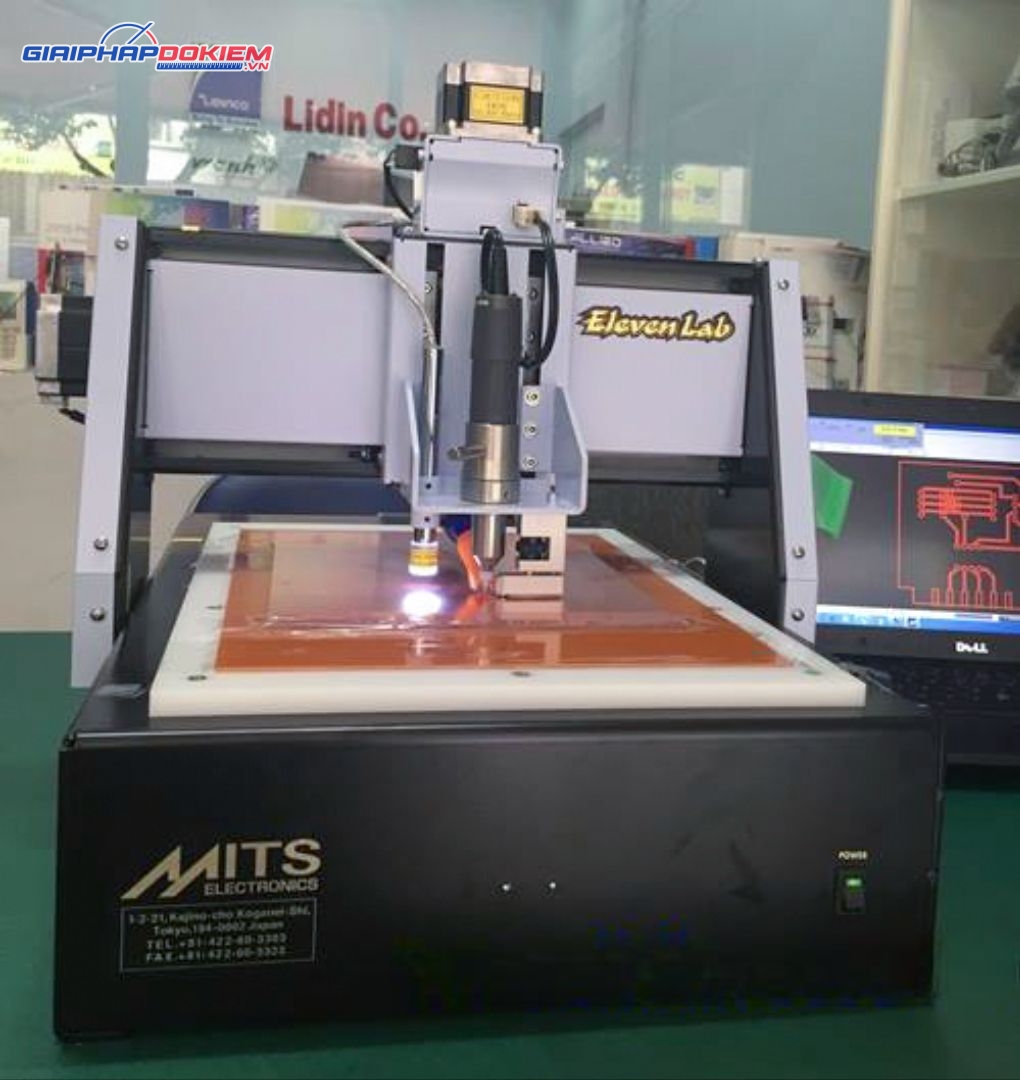 Máy Khoan Cắt Board Mạch Mits Eleven Lab+P 7 Máy Khoan Cắt Board Mạch Mits Eleven Lab+P - Ảnh 2