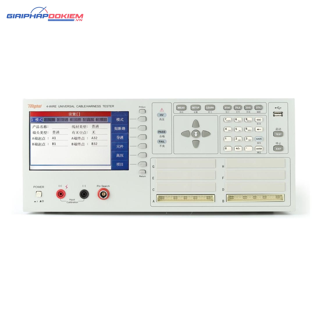 Máy kiểm tra cáp truyền dữ liệu TongHui TH8602- 2 4 Máy kiểm tra cáp truyền dữ liệu TongHui TH8602- 2