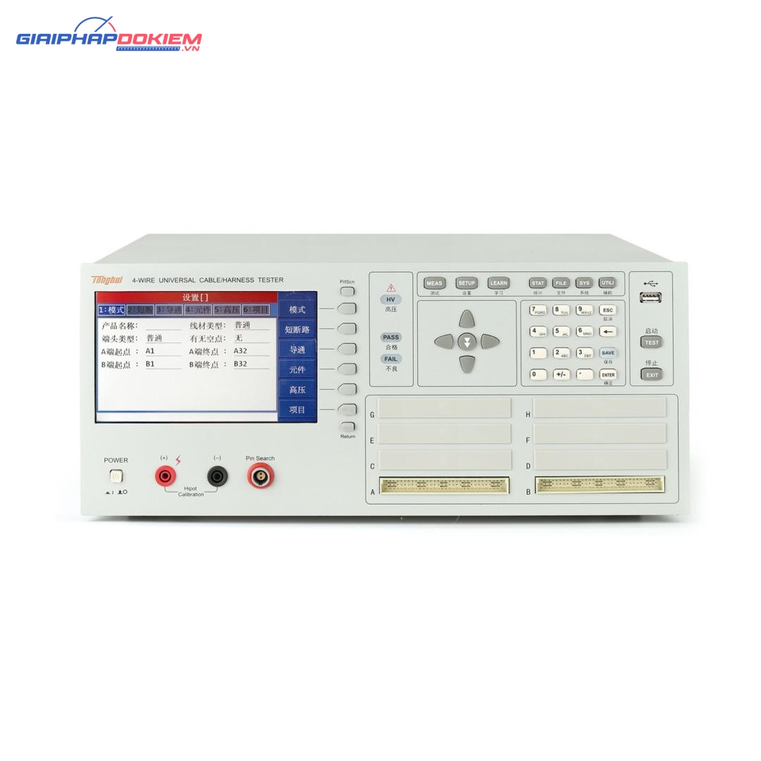 Máy kiểm tra cáp truyền dữ liệu TongHui TH8602- 2 5 Máy kiểm tra cáp truyền dữ liệu TongHui TH8602- 2 - Ảnh 2