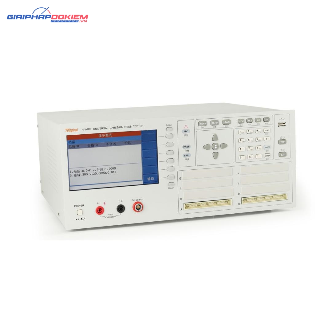 Máy kiểm tra cáp truyền dữ liệu TongHui TH8602- 2 7 Máy kiểm tra cáp truyền dữ liệu TongHui TH8602- 2 - Ảnh 4