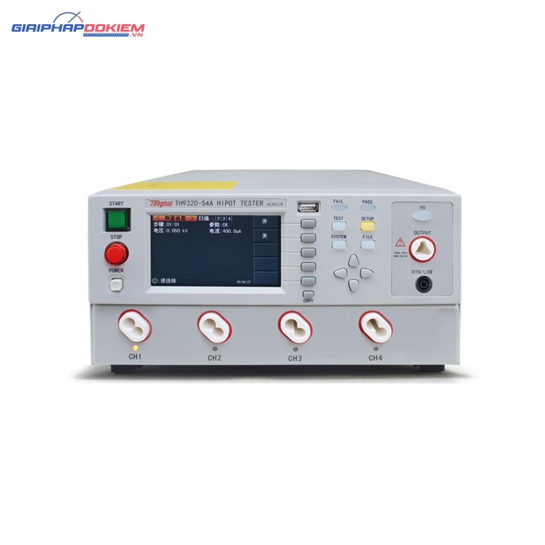 Máy kiểm tra Hi-Pot 4 kênh TongHui TH9320S4A 5kVAC-6kVDC 5 Máy kiểm tra Hi-Pot 4 kênh TongHui TH9320S4A 5kVAC-6kVDC - Ảnh 2