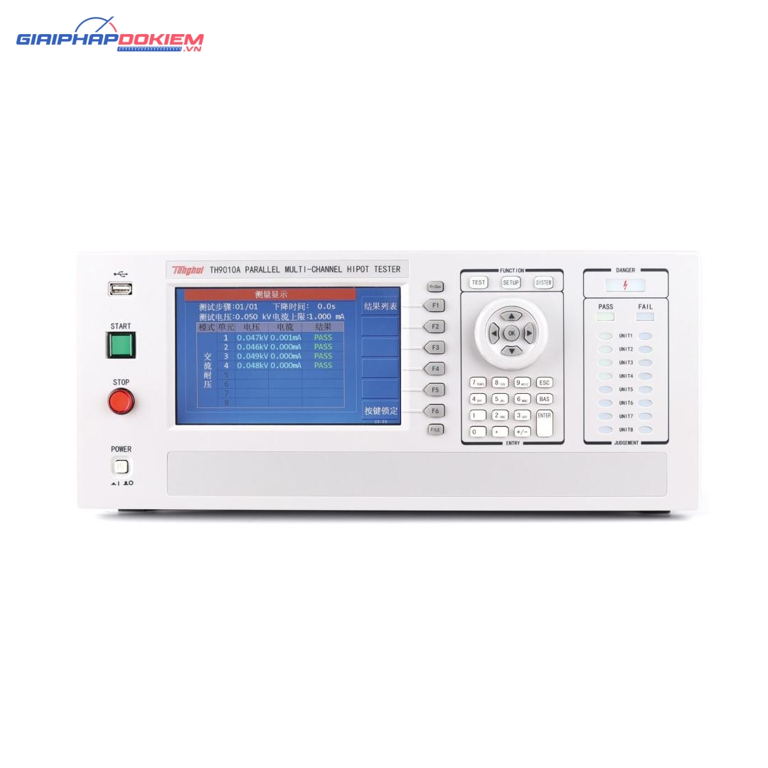 Máy kiểm tra Hipot TongHui TH9010A 4 Máy kiểm tra Hipot TongHui TH9010A