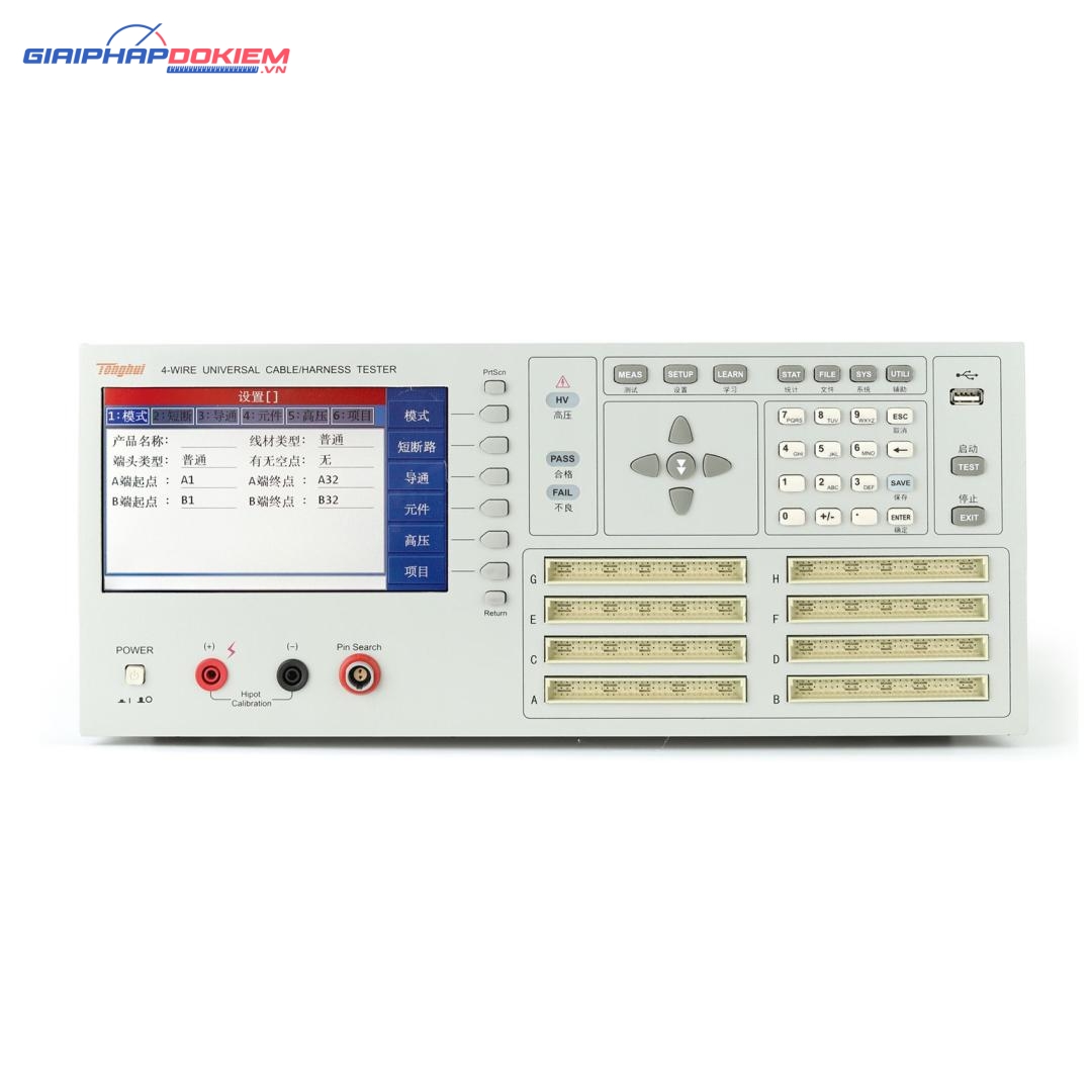 Máy kiểm tra khả năng chịu đựng dây cáp TongHui TH8602-2 4 Máy kiểm tra khả năng chịu đựng dây cáp TongHui TH8602-2