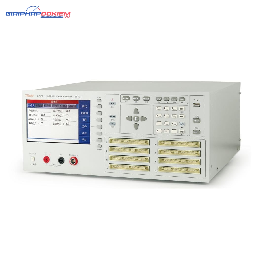 Máy kiểm tra khả năng chịu đựng dây cáp TongHui TH8602-2 5 Máy kiểm tra khả năng chịu đựng dây cáp TongHui TH8602-2 - Ảnh 2