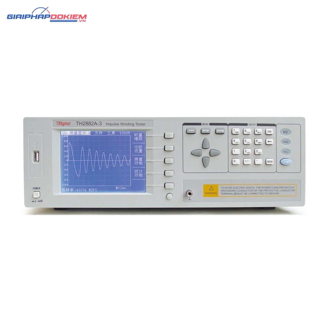 Máy kiểm tra xung cuộn dây TongHui TH2882A-3 4 Máy kiểm tra xung cuộn dây TongHui TH2882A-3