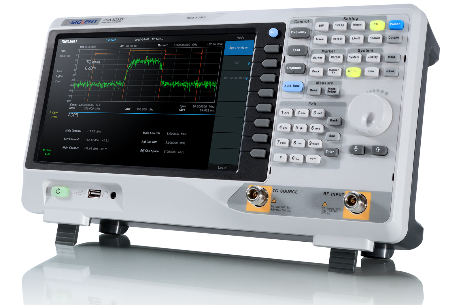 Máy phân tích phổ Siglent SSA3021X 9KHz-2.1GHz 5 Máy phân tích phổ Siglent SSA3021X 9KHz-2.1GHz - Ảnh 3