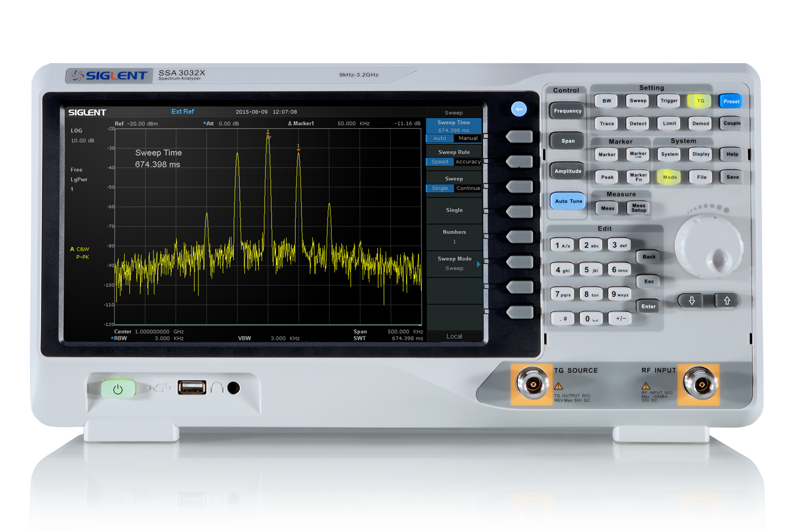 Máy phân tích phổ Siglent SSA3021X 9KHz-2.1GHz 6 Máy phân tích phổ Siglent SSA3021X 9KHz-2.1GHz - Ảnh 4