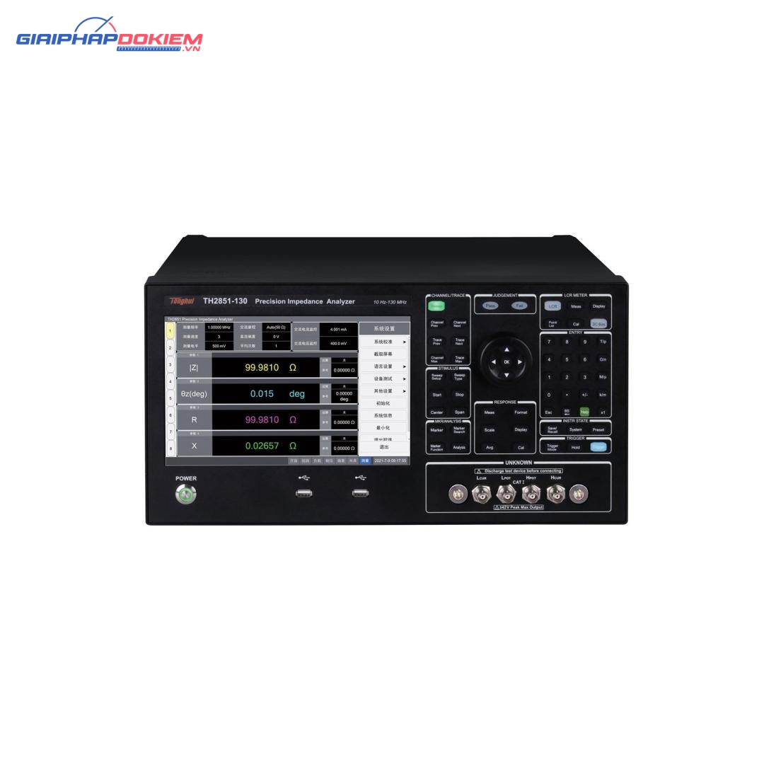 Máy phân tích trở kháng Tonghui TH2851-030 5 Máy phân tích trở kháng Tonghui TH2851-030 - Ảnh 2