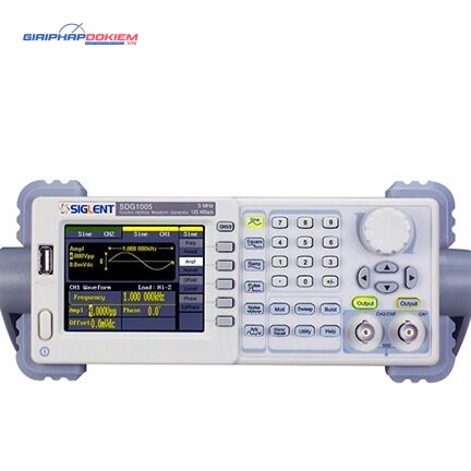 Máy phát xung, hàm Siglent SDG1020, 20MHz, 2 CH 4 Máy phát xung, hàm Siglent SDG1020