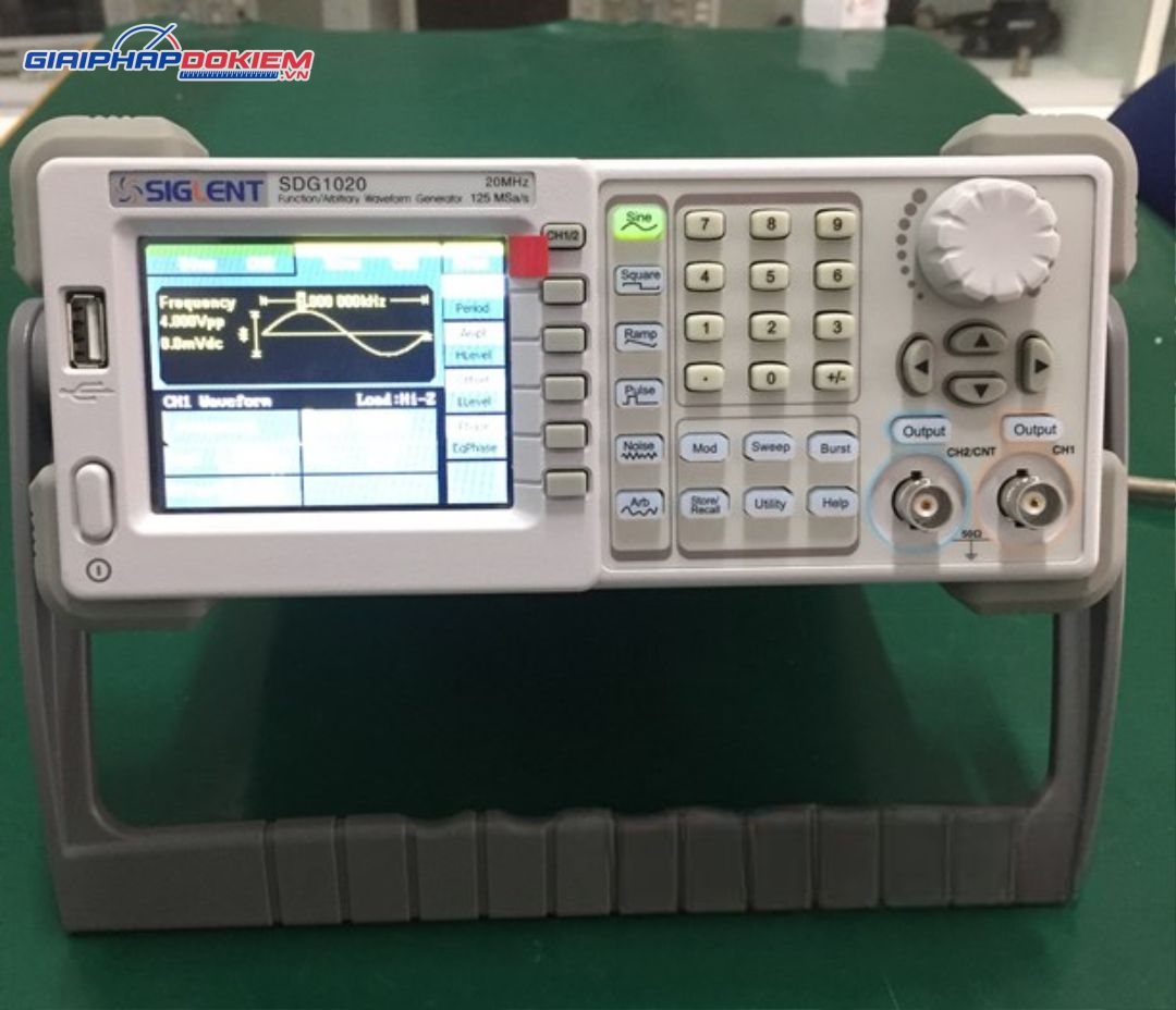 Máy phát xung, hàm Siglent SDG1020, 20MHz, 2 CH 7 Máy phát xung, hàm Siglent SDG1020, 20MHz, 2 CH - Ảnh 4