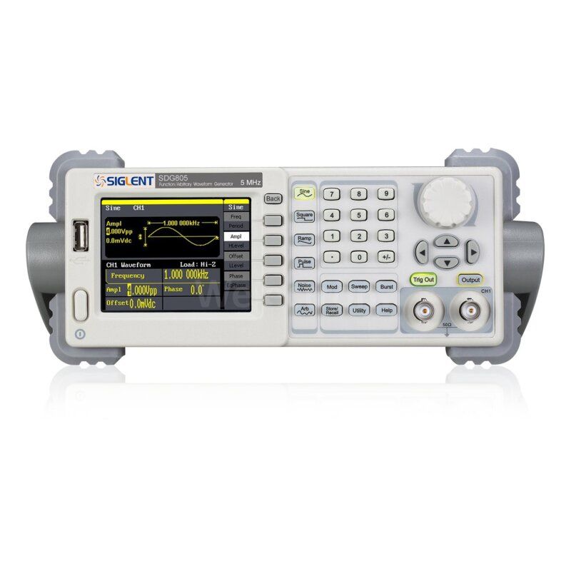 Máy phát xung hàm Siglent SDG805 5MHz 1 CH 4 Máy phát xung hàm Siglent SDG805