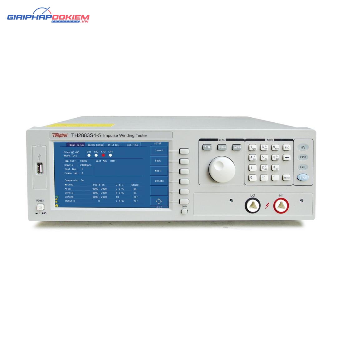Máy thử xung cao áp TongHui TH2883S4-5| TH2883S8-5 5kV 5 Máy thử xung cao áp TongHui TH2883S4-5| TH2883S8-5 5kV - Ảnh 2