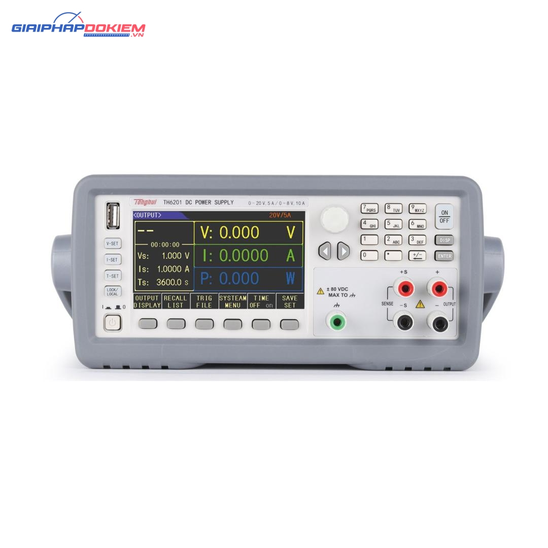 Nguồn DC lập trình tuyến tính Tonghui TH6201 4 Nguồn DC lập trình tuyến tính Tonghui TH6201