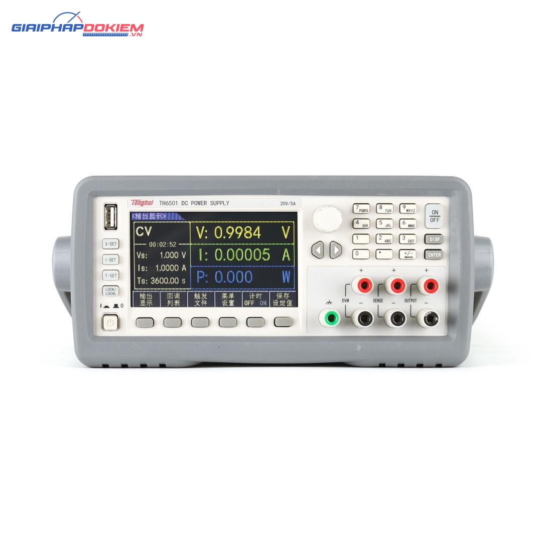Nguồn DC lập trình tuyến tính TongHui TH6501 7 Nguồn DC lập trình tuyến tính TongHui TH6501
