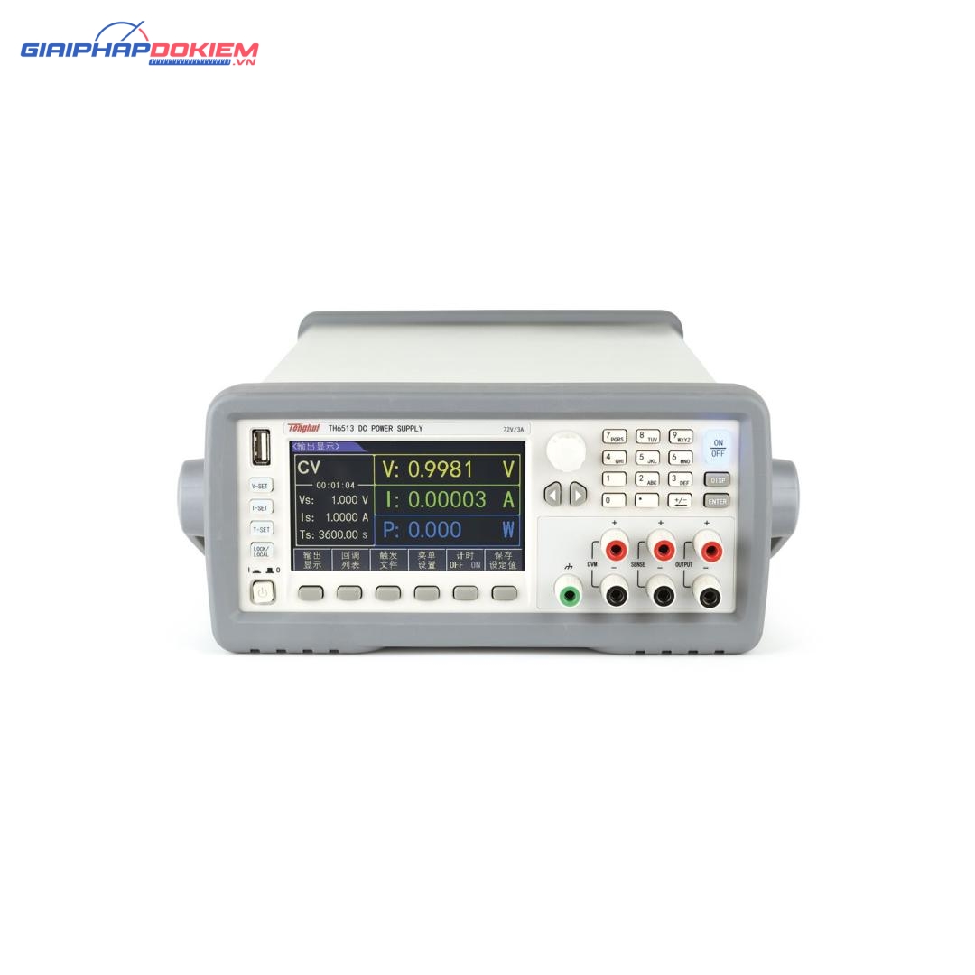 Nguồn DC lập trình tuyến tính TongHui TH6513 5 Nguồn DC lập trình tuyến tính TongHui TH6513 - Ảnh 2