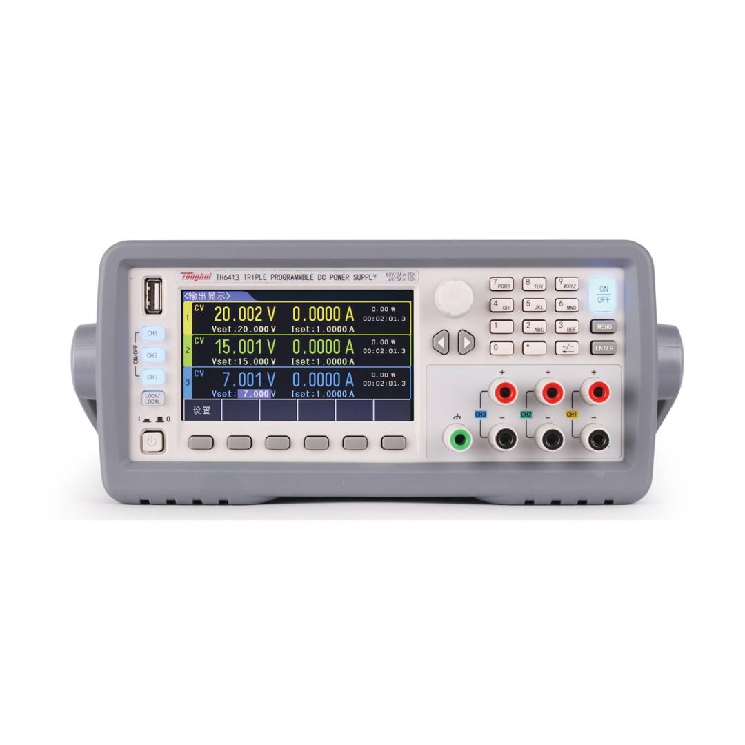 Nguồn điện lập trình tuyến tính ba kênh TongHui TH6413 3 Nguồn điện lập trình tuyến tính ba kênh TongHui TH6413