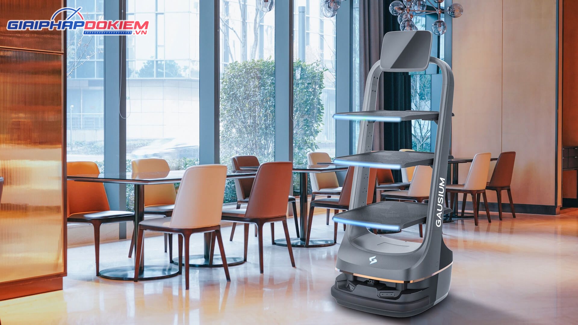 Robot giao đồ ăn tự động Softbank Robotic X1 Pro 8 Robot giao đồ ăn tự động Softbank Robotic X1 Pro - Ảnh 4