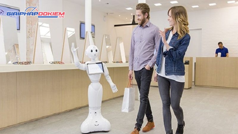 Robot giáo dục Softbank Robotic Pepper 15 Robot giáo dục Softbank Robotic Pepper - Ảnh 7