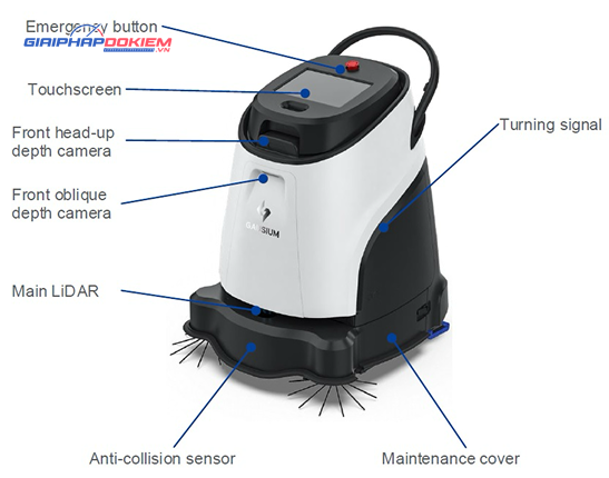 Robot hút bụi Softbank Robotic Vac 40 9 Robot hút bụi Softbank Robotic Vac 40 - Ảnh 3