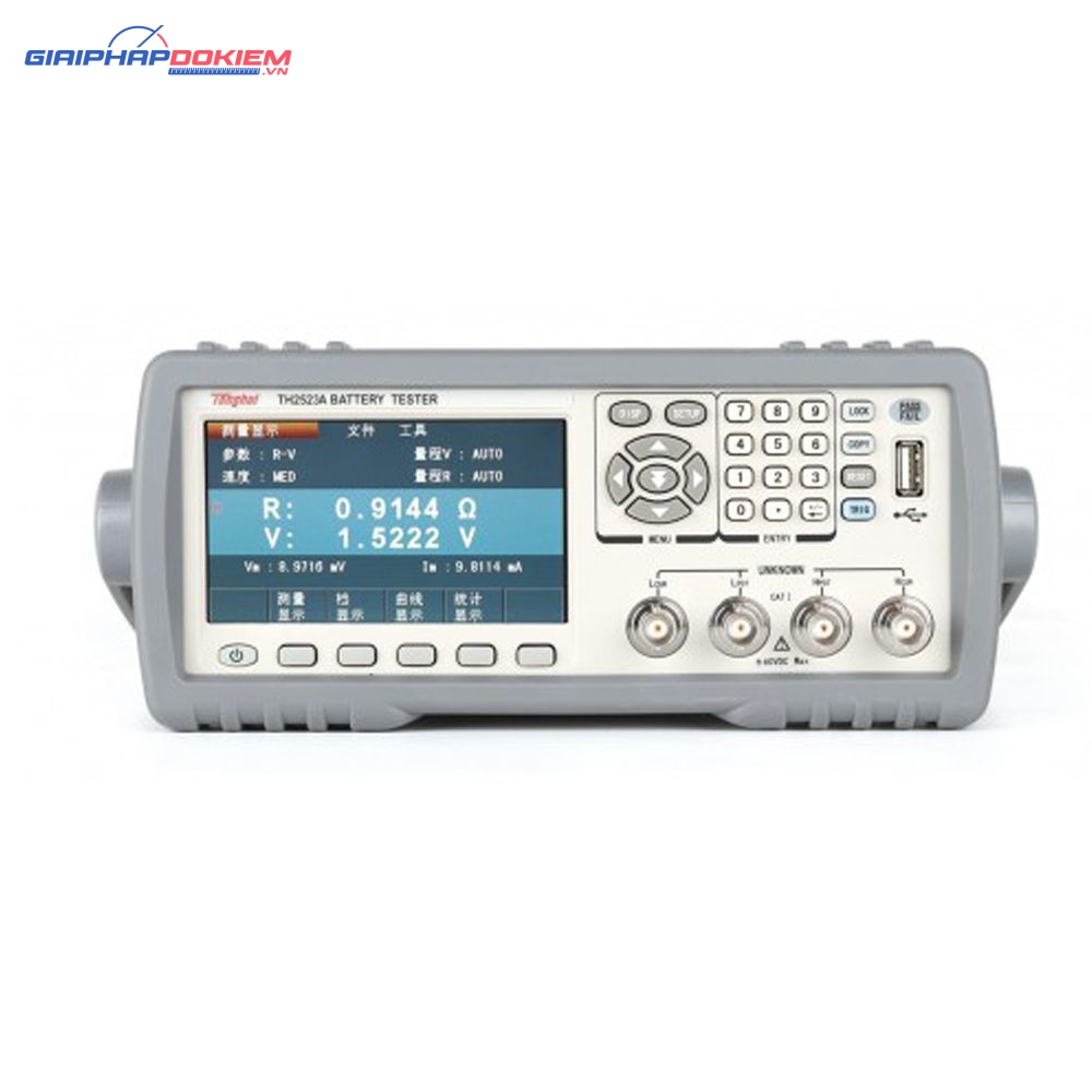 Thiết bị đo điện trở thấp xoay chiều TongHui TH2523A 4 Thiết bị đo điện trở thấp xoay chiều TongHui TH2523A
