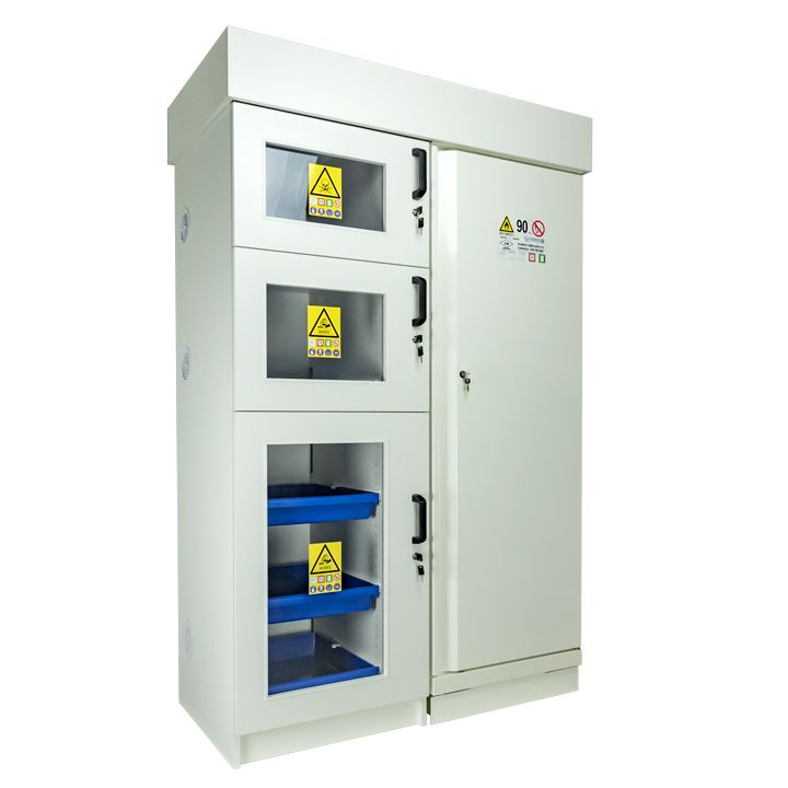 Tủ cao chống cháy nổ 4 cửa Ecosafe MR6+ 15 Tủ cao chống cháy nổ 4 cửa Ecosafe MR6+