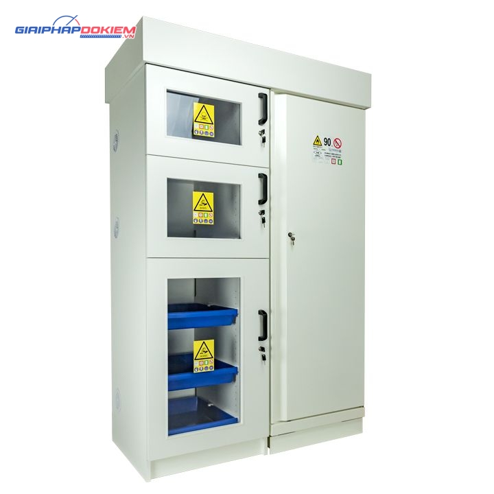 Tủ cao chống cháy nổ 4 cửa Ecosafe MR6+ 6 Tủ cao chống cháy nổ 4 cửa Ecosafe MR6+