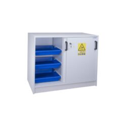 Tủ chống ăn mòn 2 cửa Ecosafe APC112+ 17 tu chong an mon 2 cua ecosafe apc112 corrosion resistant cabinet for acids and bases corrhizal doors 110 l ecosafe 16 dc3g
